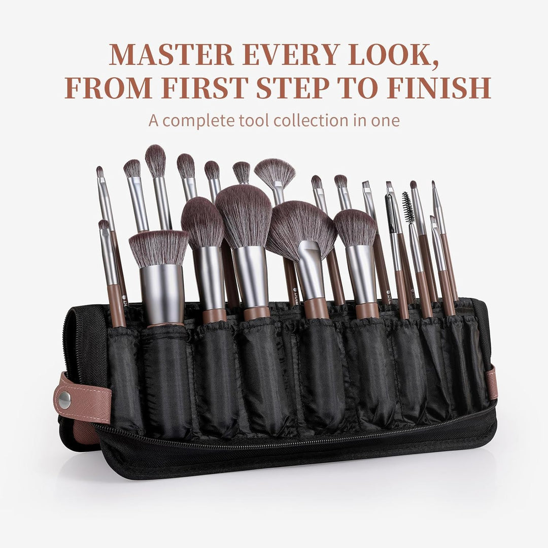 DUcare Juego de 22 brochas de maquillaje profesionales de grado pro...