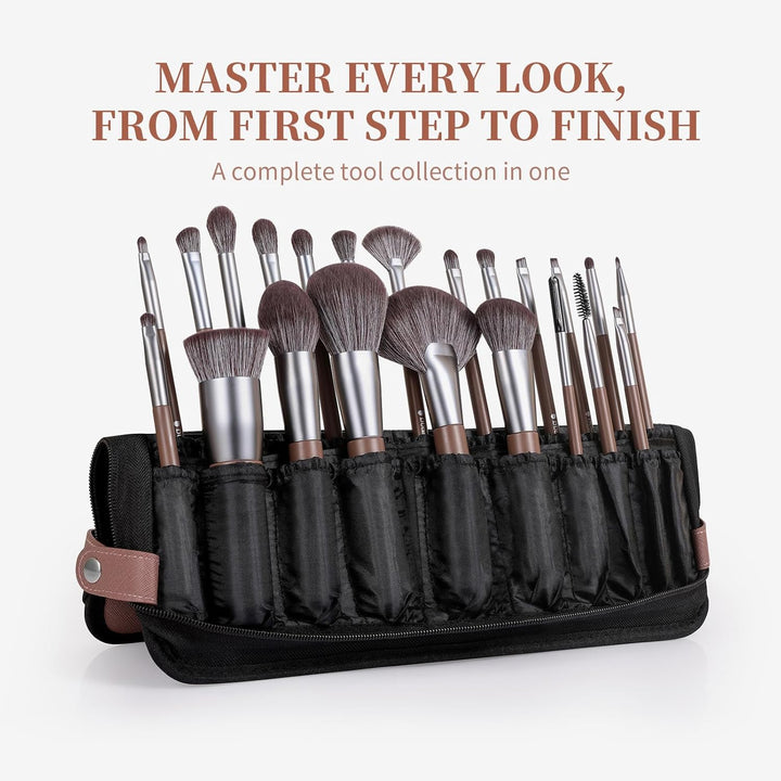 DUcare Juego de 22 brochas de maquillaje profesionales de grado pro...