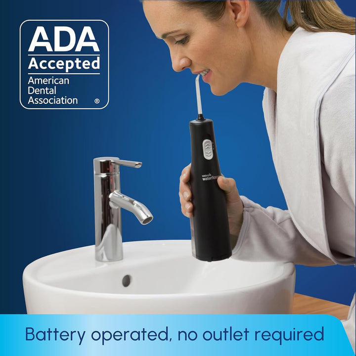 Waterpik - Irrigador inalámbrico Express, funciona con baterías y e...