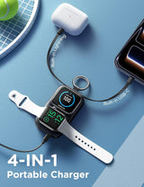 JOYROOM Cargador portátil para Apple Watch, batería externa de 5000...