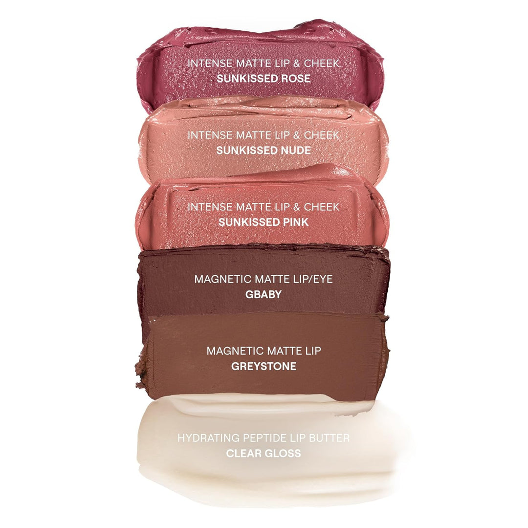 Nudestix Nude Love - Paleta de labios \u2013 Edición limitada de 6...