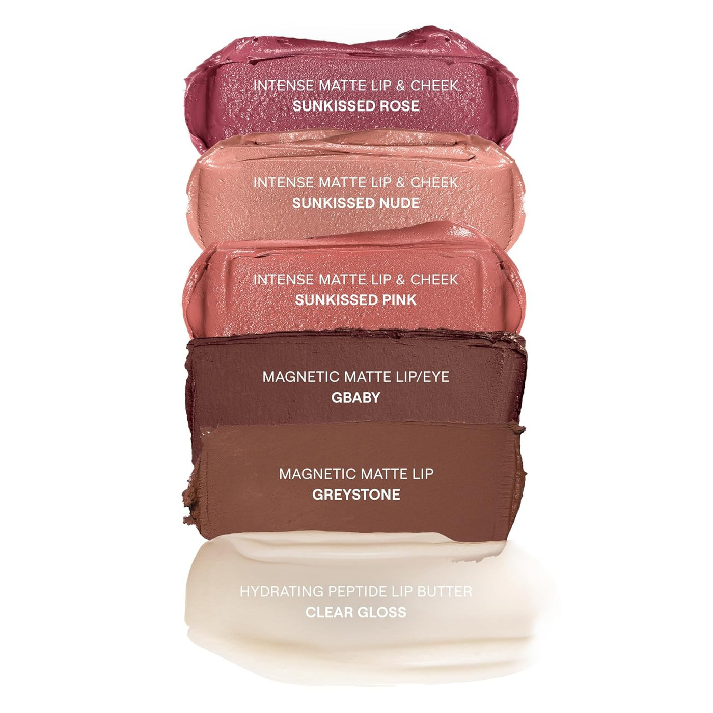 Nudestix Nude Love - Paleta de labios \u2013 Edición limitada de 6...