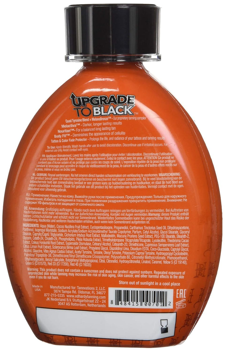 Loción bronceadora Upgrade to Black de Ed Hardy (13.5 onzas)