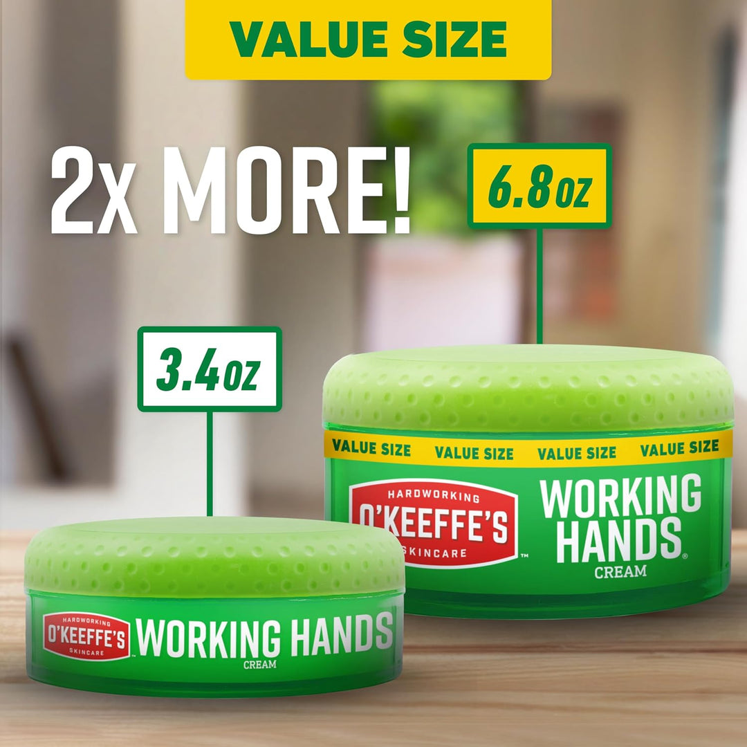 O'Keeffe's Working Hands - Crema de manos para sequedad ext...