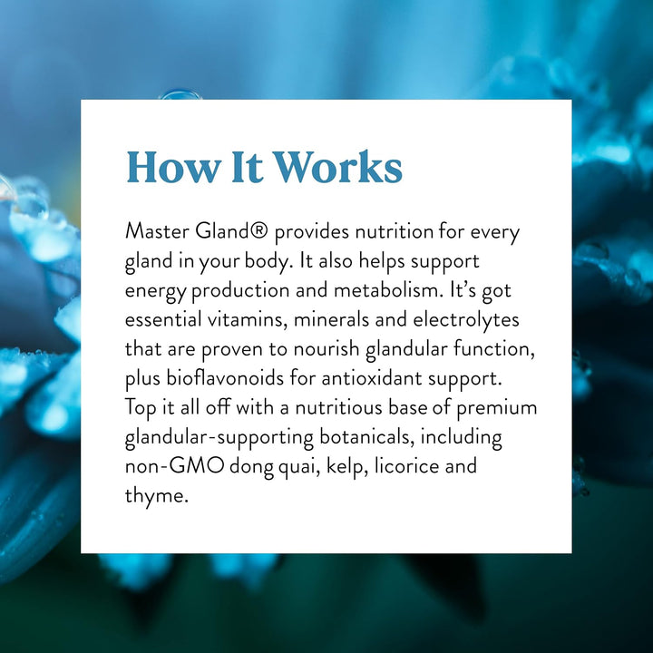 Nature's Sunshine Master Gland, 120 cápsulas | Proporciona apoy...