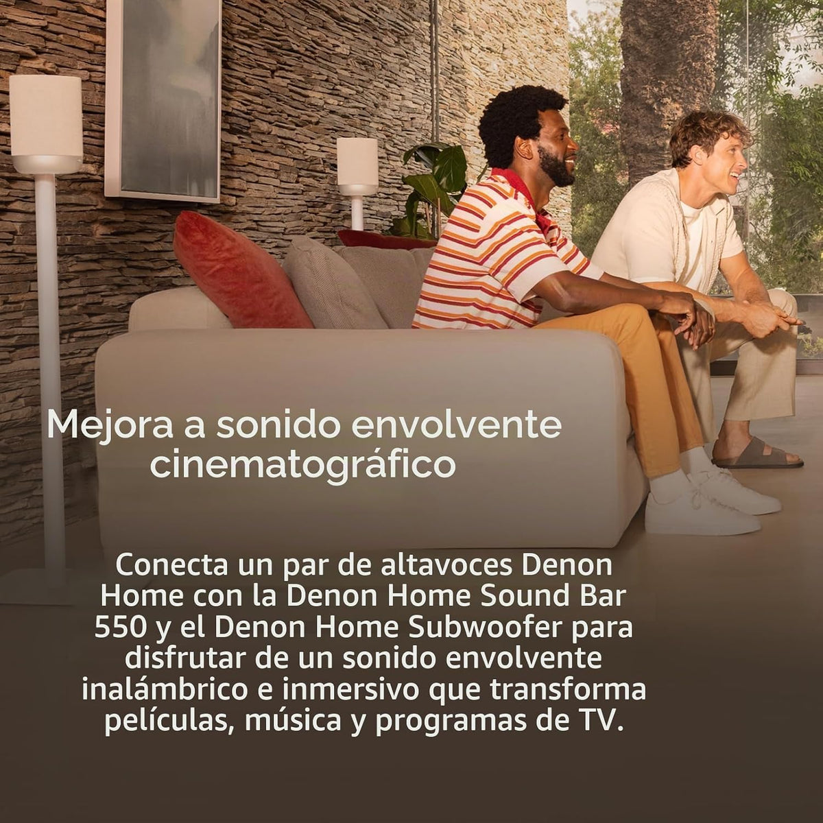 Denon Inicio 200 Altavoz, altavoz inteligente inalámbrico con sonido