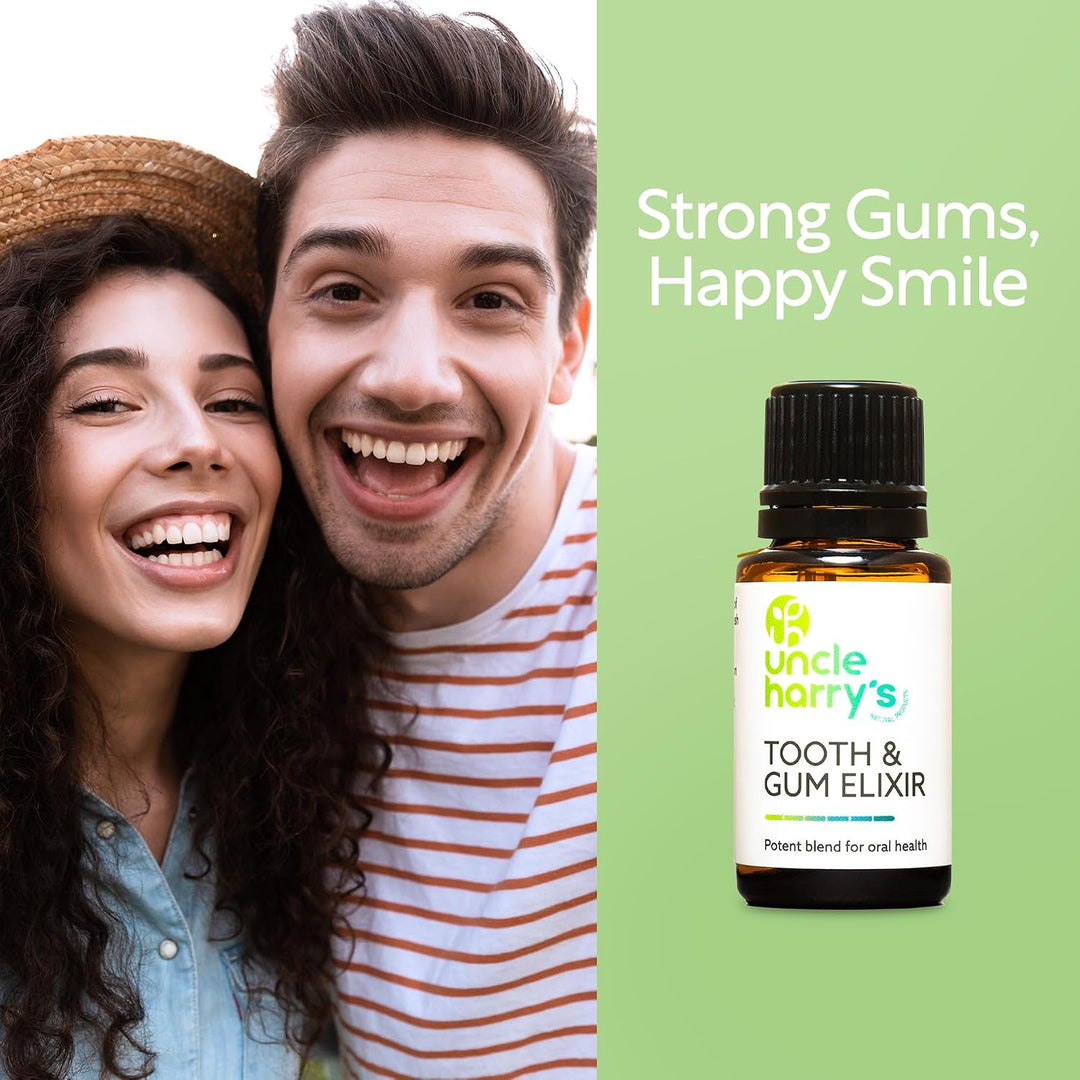 Uncle Harry's Elixir de aromaterapia para dientes y encías | En...