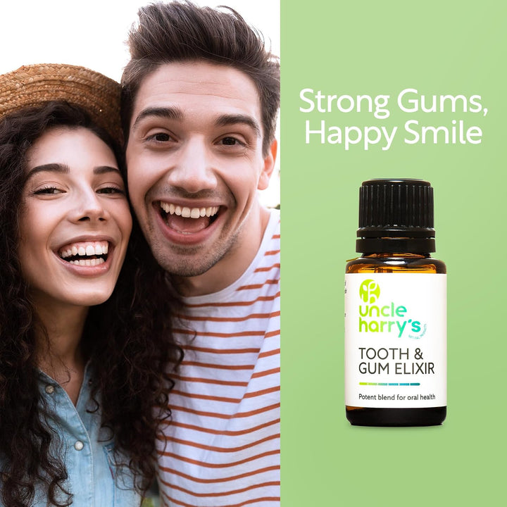 Uncle Harry's Elixir de aromaterapia para dientes y encías | En...