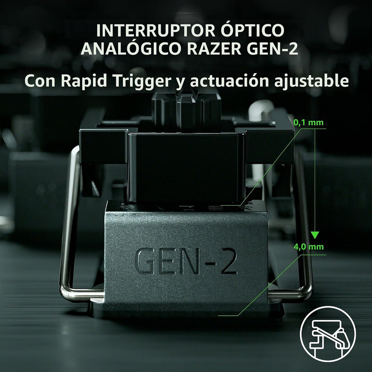 Razer Huntsman V3 Pro TKL Esports Gaming teclado, negro