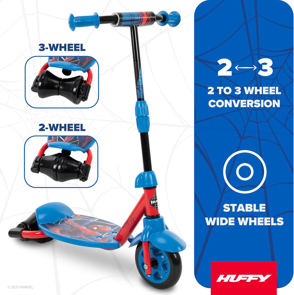 Huffy Scooters de 3 ruedas para niños pequeños, varios colores/gráficos de