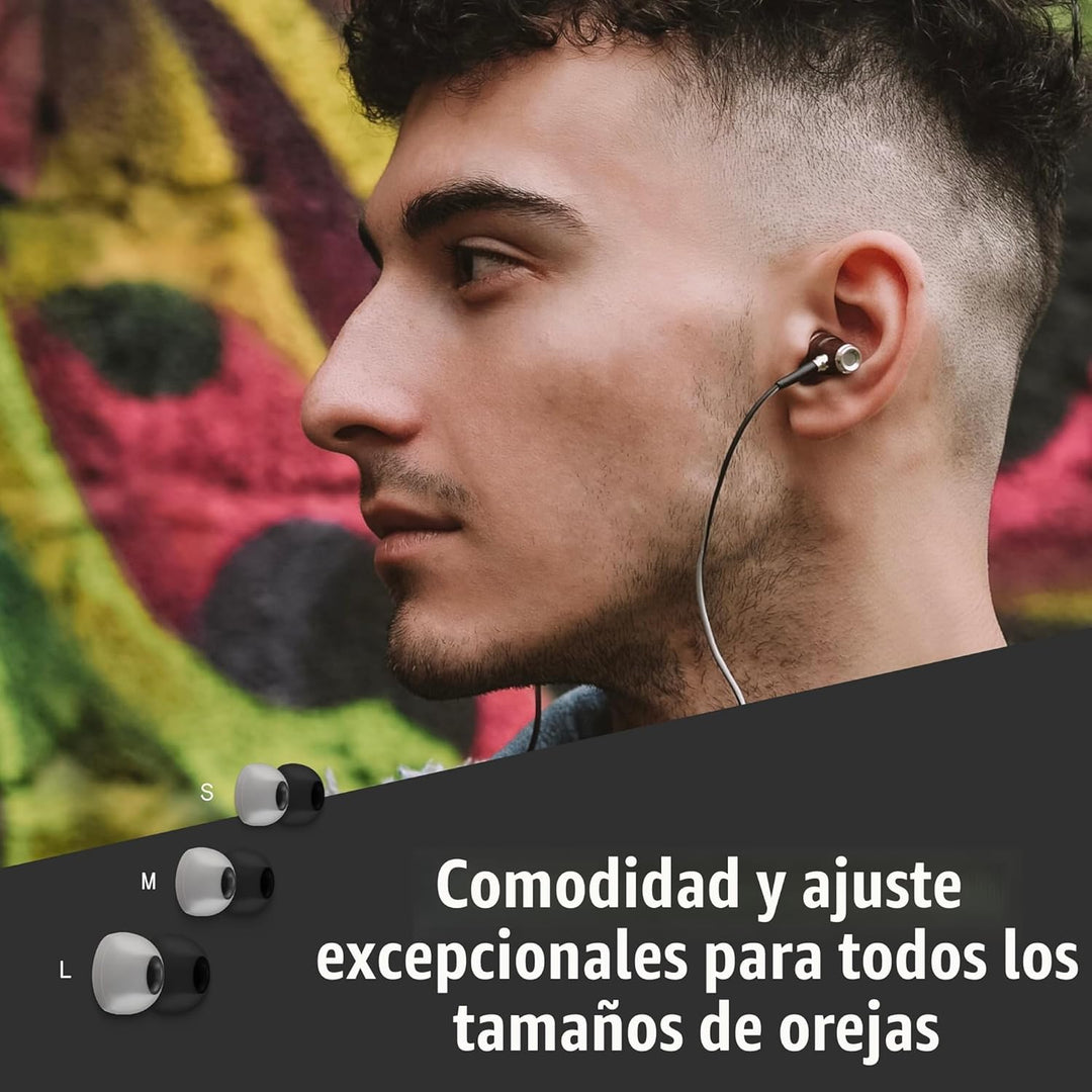 Auriculares sintonizados NRG 3.0 Premium Madera aisladores de sonid...