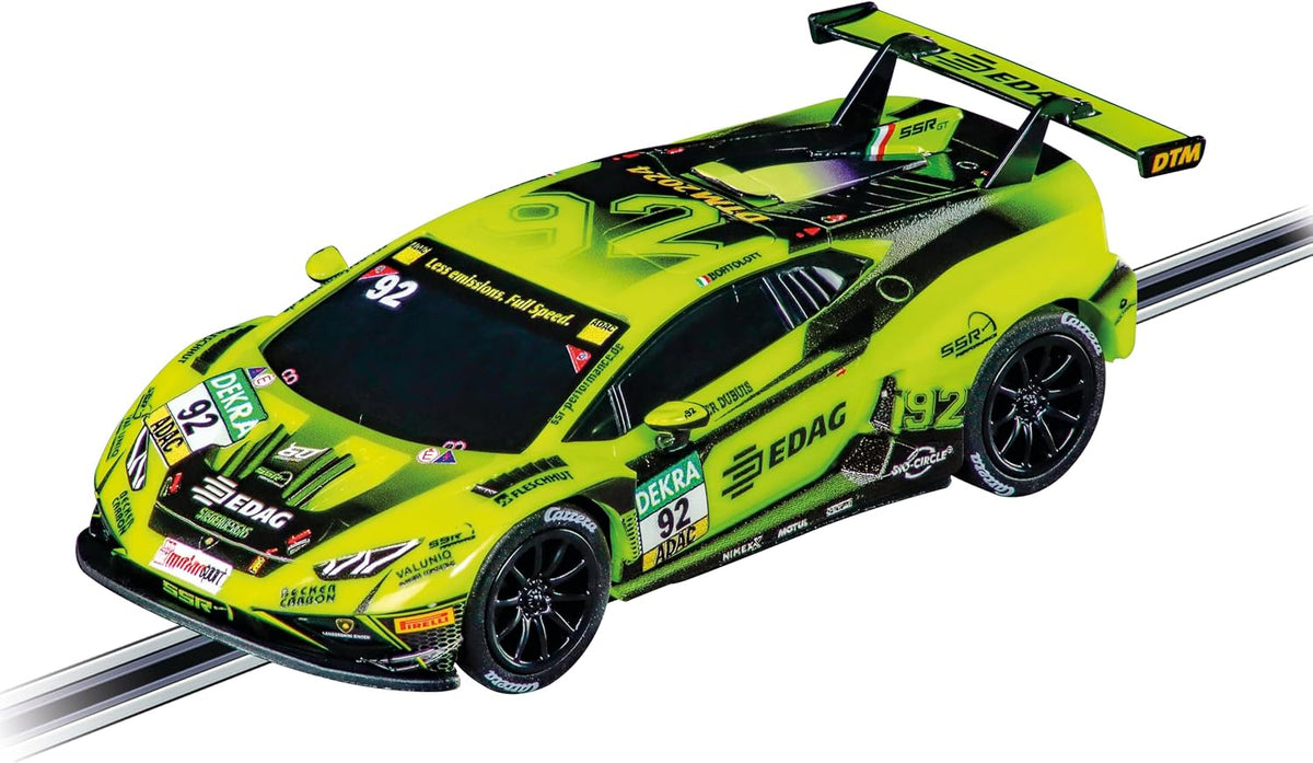 Carrera GO DTM Supercars Electric Slot Car Race Track Set (Ages 6+)