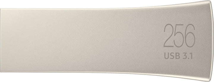 SAMSUNG BAR Plus 256GB - 400MB\/s Memoria Flash USB 3.1 Plata Champ...