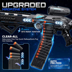 SOFITEN Automatic Toy Foam Blasters con Scope Electric Sniper Rifle
