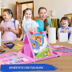 All en One Art Supplies Include Drawing Kit, Origami & Paper-Cutting Crafts