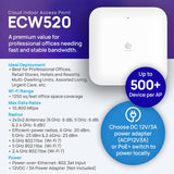 EnGenius Punto de acceso interior ECW520 Wi-Fi 7 Tri-Band - Velocid...