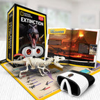 National Geographic Extinction-Dinosaur VR STEM Activity Kit para Kids 8-12