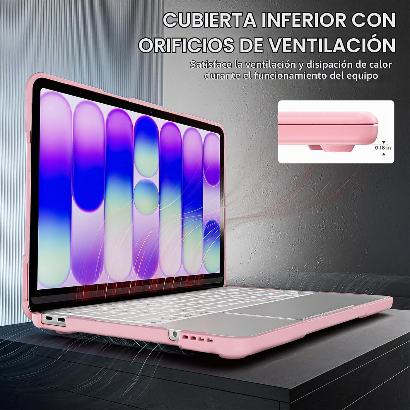 Batianda Funda resistente para MacBook Neo de 13 pulgadas, versión...