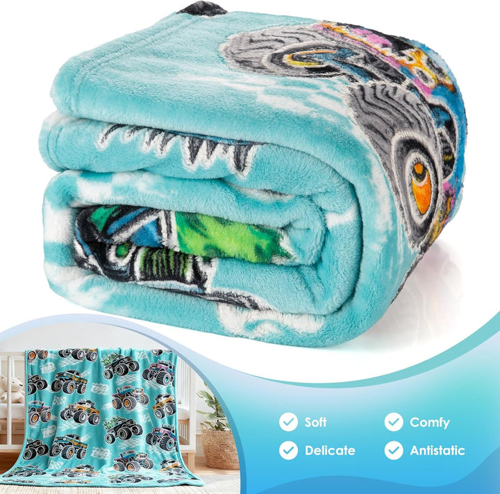 Manta de camión que brilla en la oscuridad de Jekeno, regalos para...