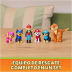 PAW Patrol The Dino Movie Dino Adventure Pack con 6 figuras de juguete