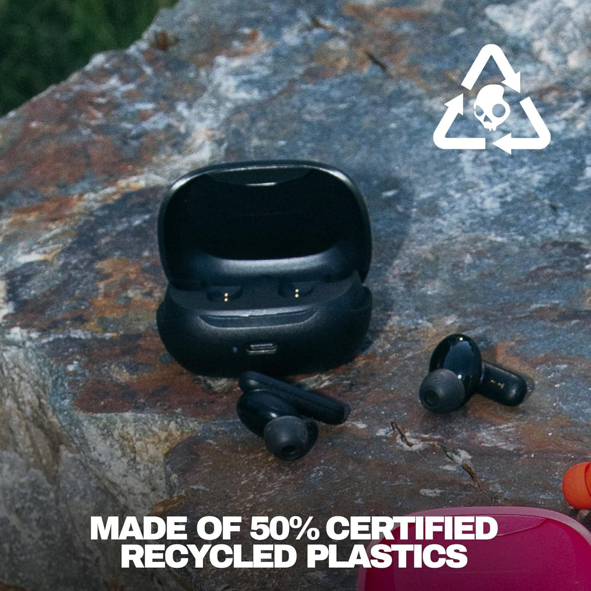 Skullcandy Smokin' Buds - Auriculares inalámbricos, auriculares...
