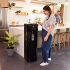 Dispenser de agua Primo para botella de 5 galones - Enfriador de agua caliente y fría de carga lateral