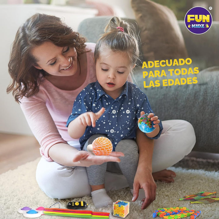 Paquete de Juguetes de Caja Antiestrés para Niños de 3 a 12 años, J...