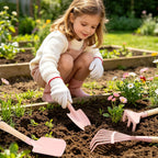 Juego de jardinería para niños con carretilla regalos de