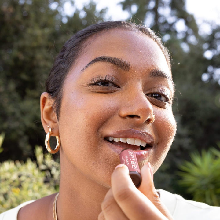 Burt's Bees Bálsamo labial con tinte de larga duración de 2 en...