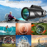 Telescopio monocular 80x100 de alta potencia Monoculares