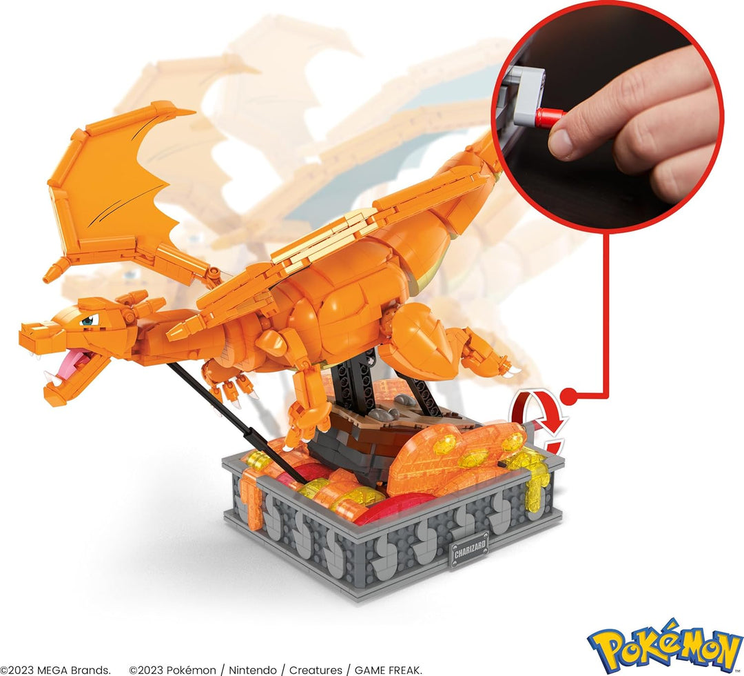 MEGA Juego de juguetes de construcción Pokémon Motion