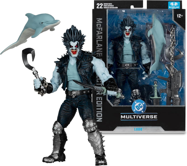 McFarlane Toys - DC Multiverse Lobo (DC Classic) Figura de acción d...