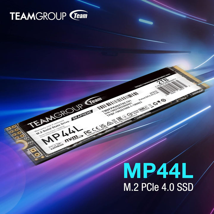TEAMGROUP TM8FPK500G0C101 - Unidad de estado sólido SSD MP44L de 50...