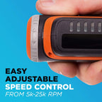 Beyond by BLACK+DECKER - Herramienta giratoria 8 V MAX* con kit de accesorios, versátil, inalámbrica, 35 piezas (BCRT8K35APB)