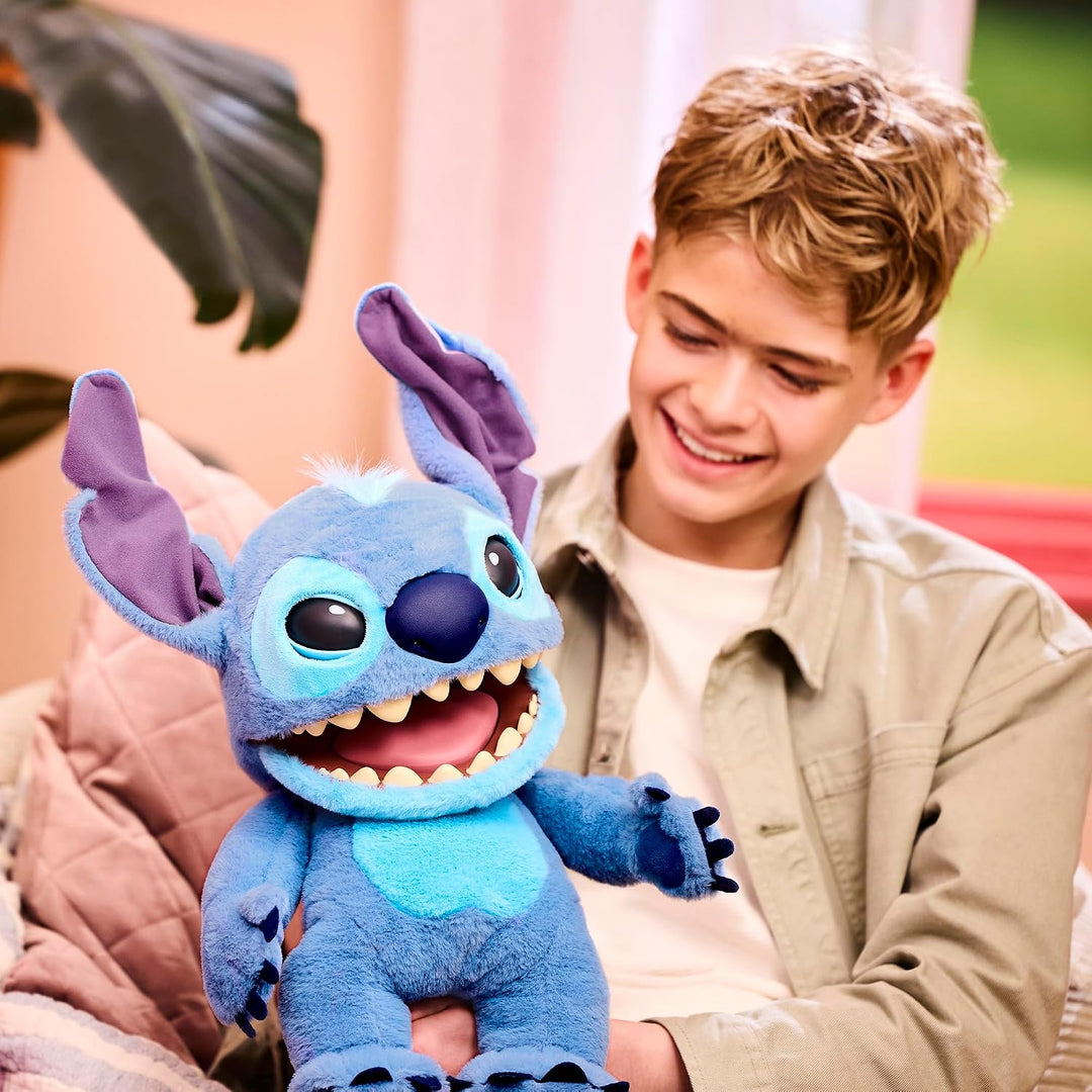 Wow! Stuff Disney Stitch Puppetronic de RealFX | ¡Se ve, siente y s...