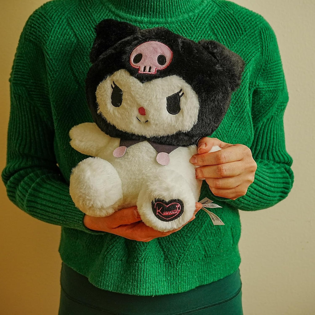 Fiesta Sanrio Hello Kitty Kuromi - Peluche coleccionista de 10 pulgadas