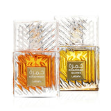 Lattafa Khamrah &amp; Khamrah Qahwa Eau De Parfum Unisex 3.4 onzas...