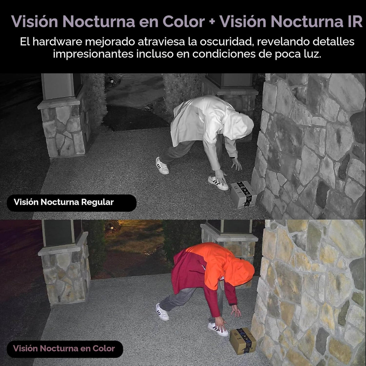WYZE Cam Pan v4 (paquete de 2), sistema de cámara de seguridad inte...