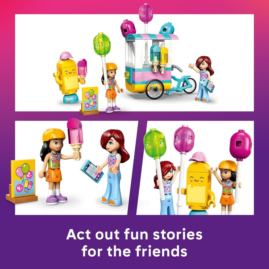 LEGO Friends - Juguete de construcción de helado y soporte