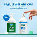 SmartMouth Enjuague bucal original activado con zinc de 2 botellas