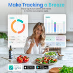 Etekcity Báscula de cocina de alimentos con calculadora nutricional