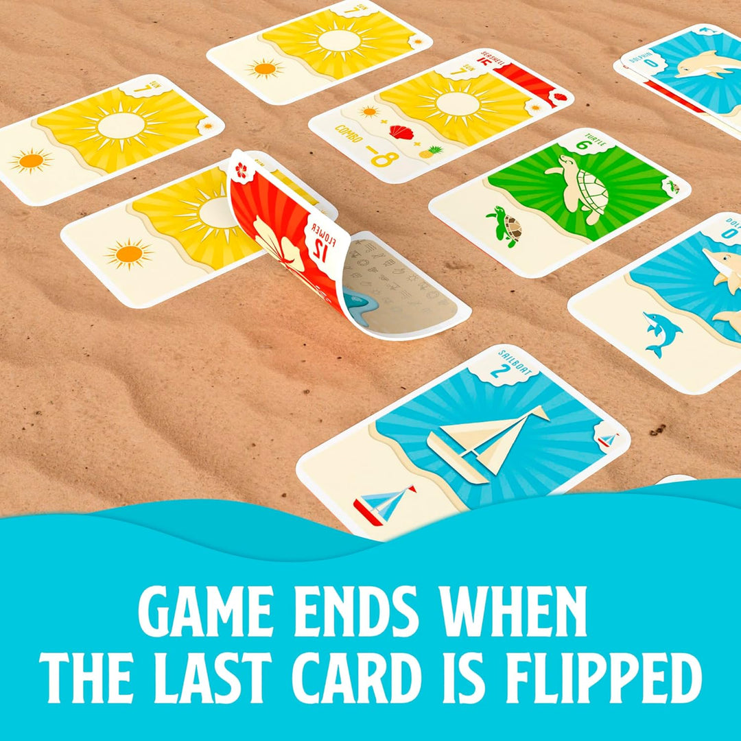 Blue Wasatch Games Juego de cartas Ripple combina apila y