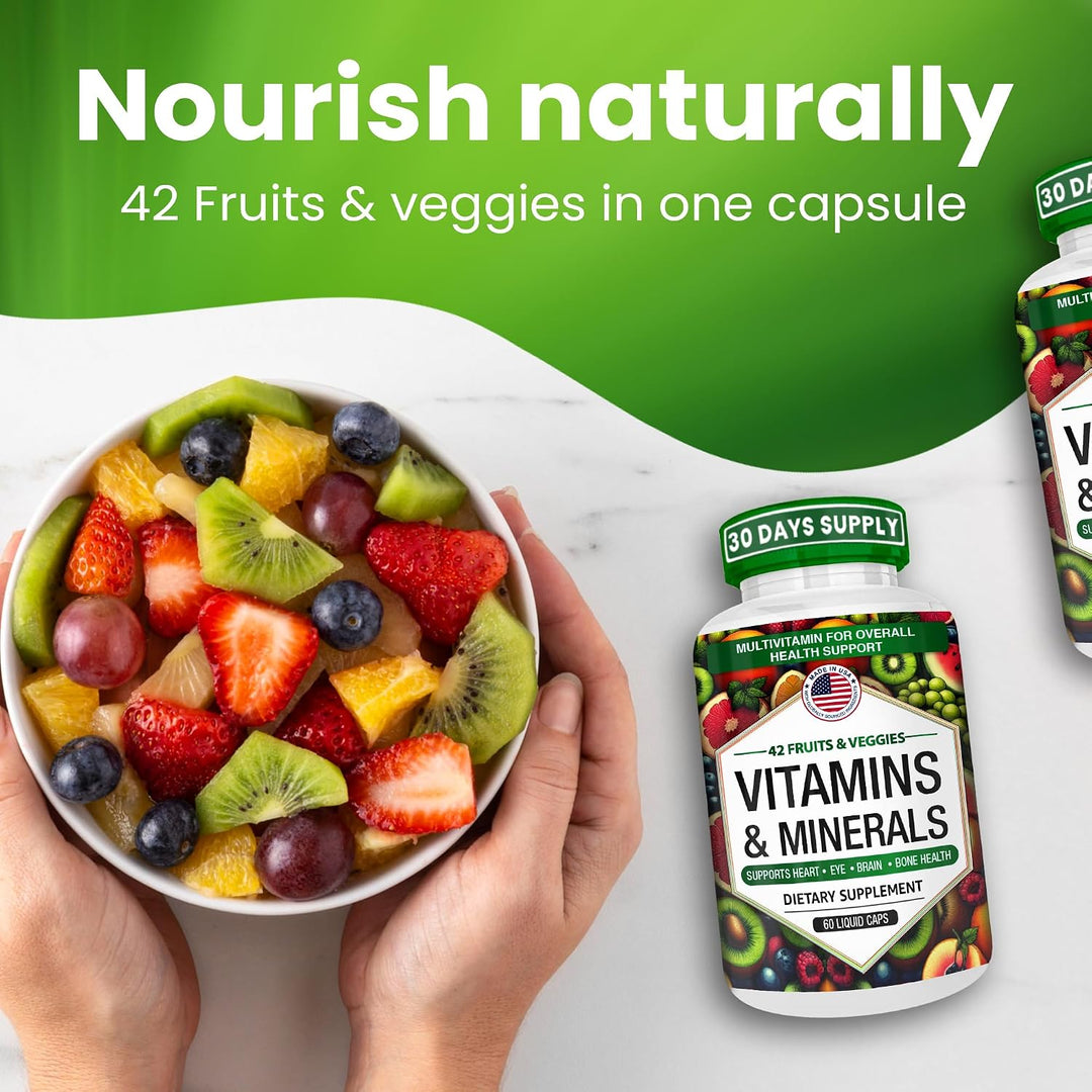 AAMATEC LIFE Cápsulas multivitamínicas\/minerales con zinc y mezcla...