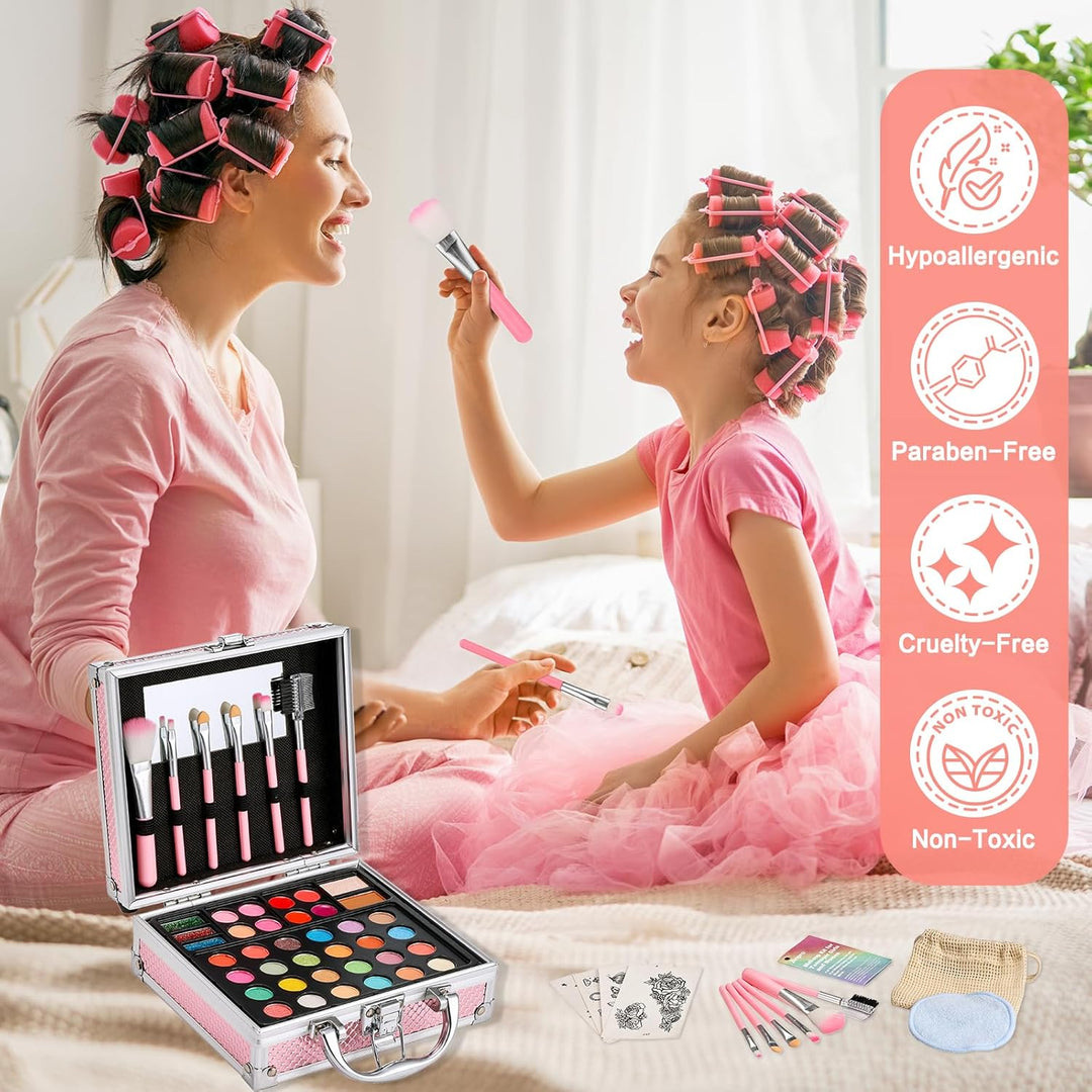 Anpro Kit de maquillaje todo en uno para niñas de 10 a 12 años con...