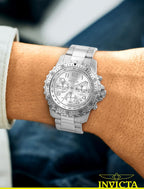 Invicta Reloj de Caballero Invicta II Chronograph Negro Dial Dos Tonos de Acero Inoxidable 1326