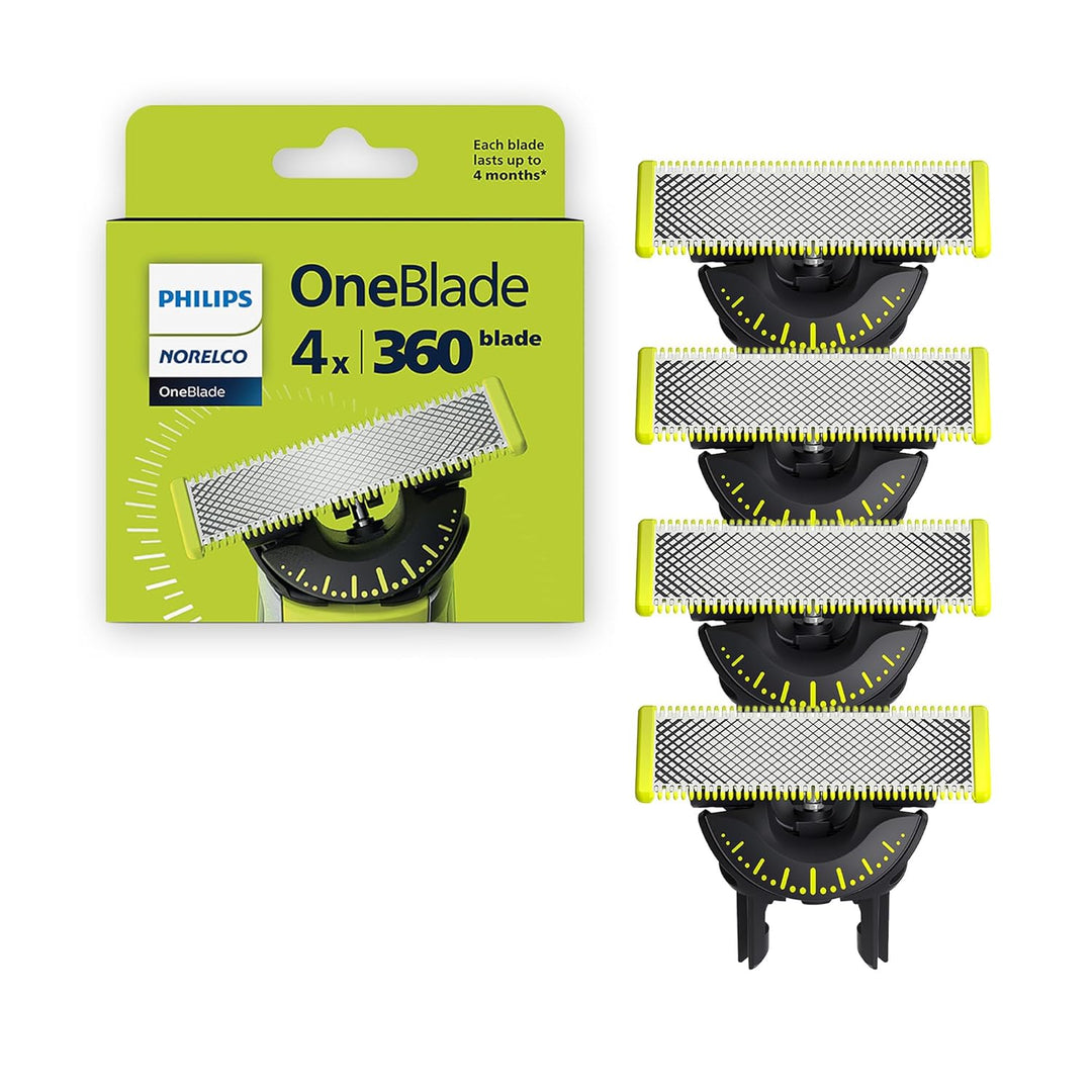 Philips Norelco OneBlade 360 Cuchillas, Cuchillas de Repuesto Genui...