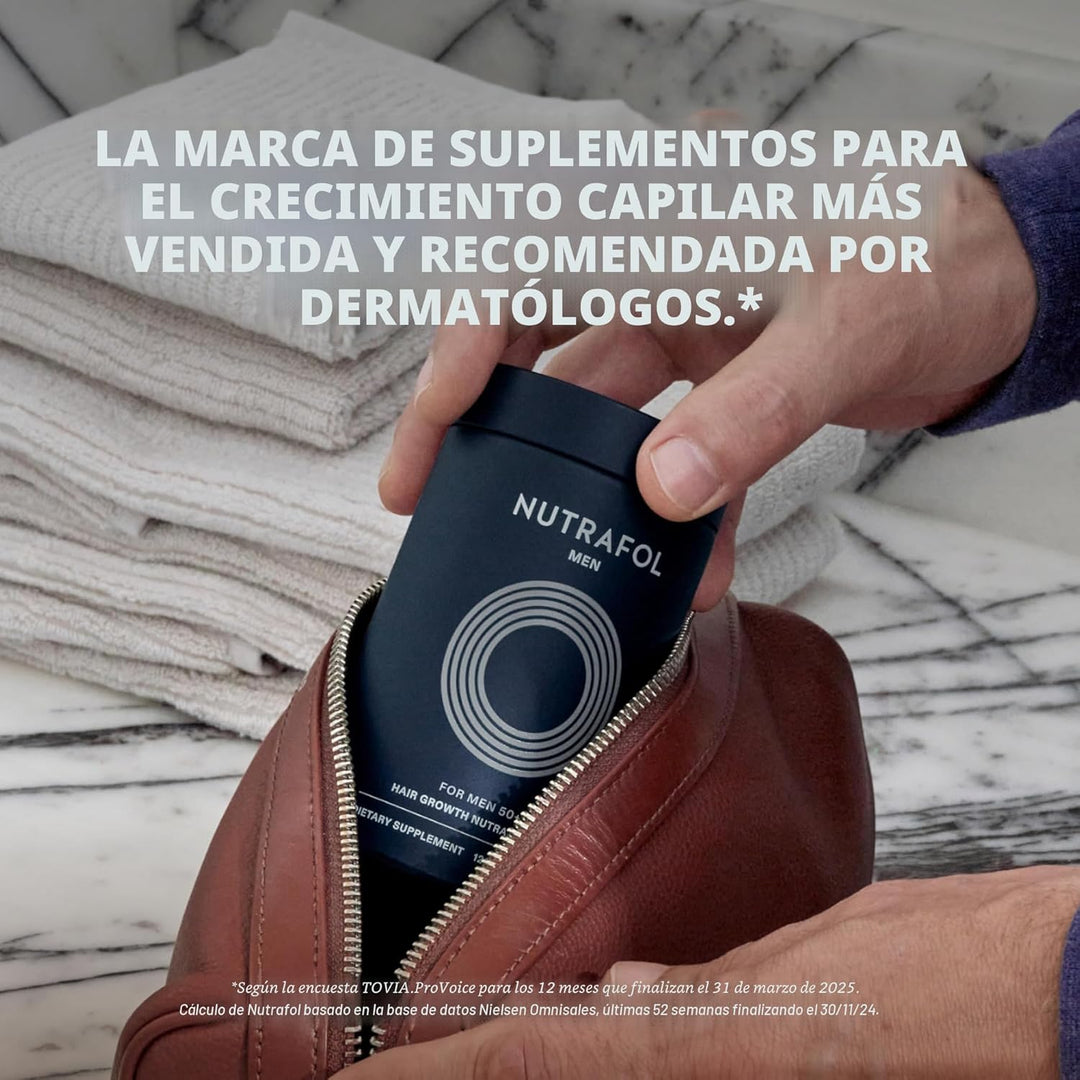 Nutrafol Suplementos para el crecimiento del cabello para hombres d...