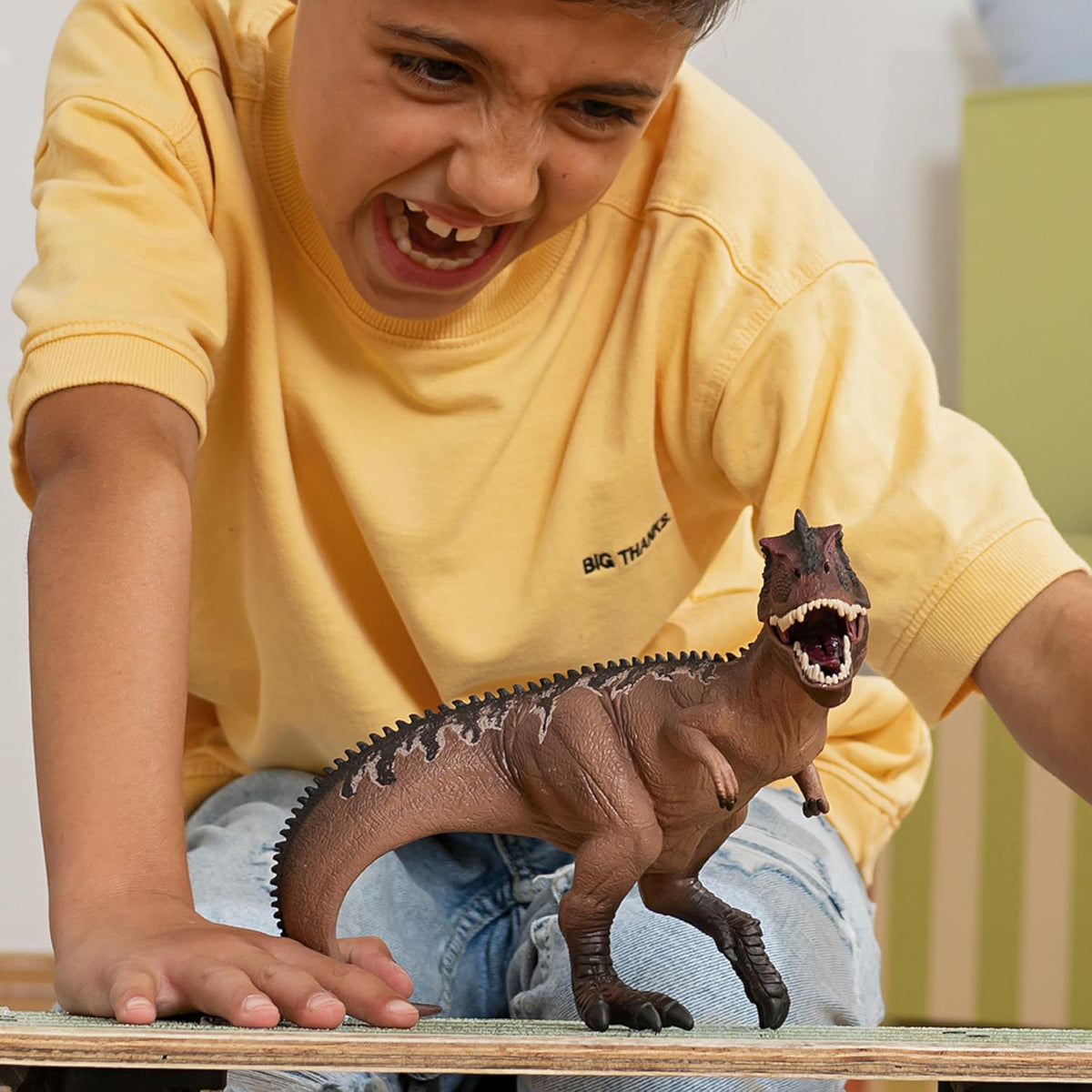 Schleich Dinosaurs - Giganotosaurus Toy Figurine - Kids Ages 4+ | 15010