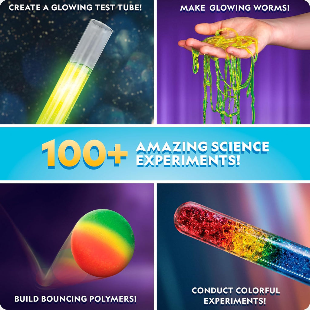 National Geographic Amazing Chemistry Set con 100+ Experiments Ages 8-12