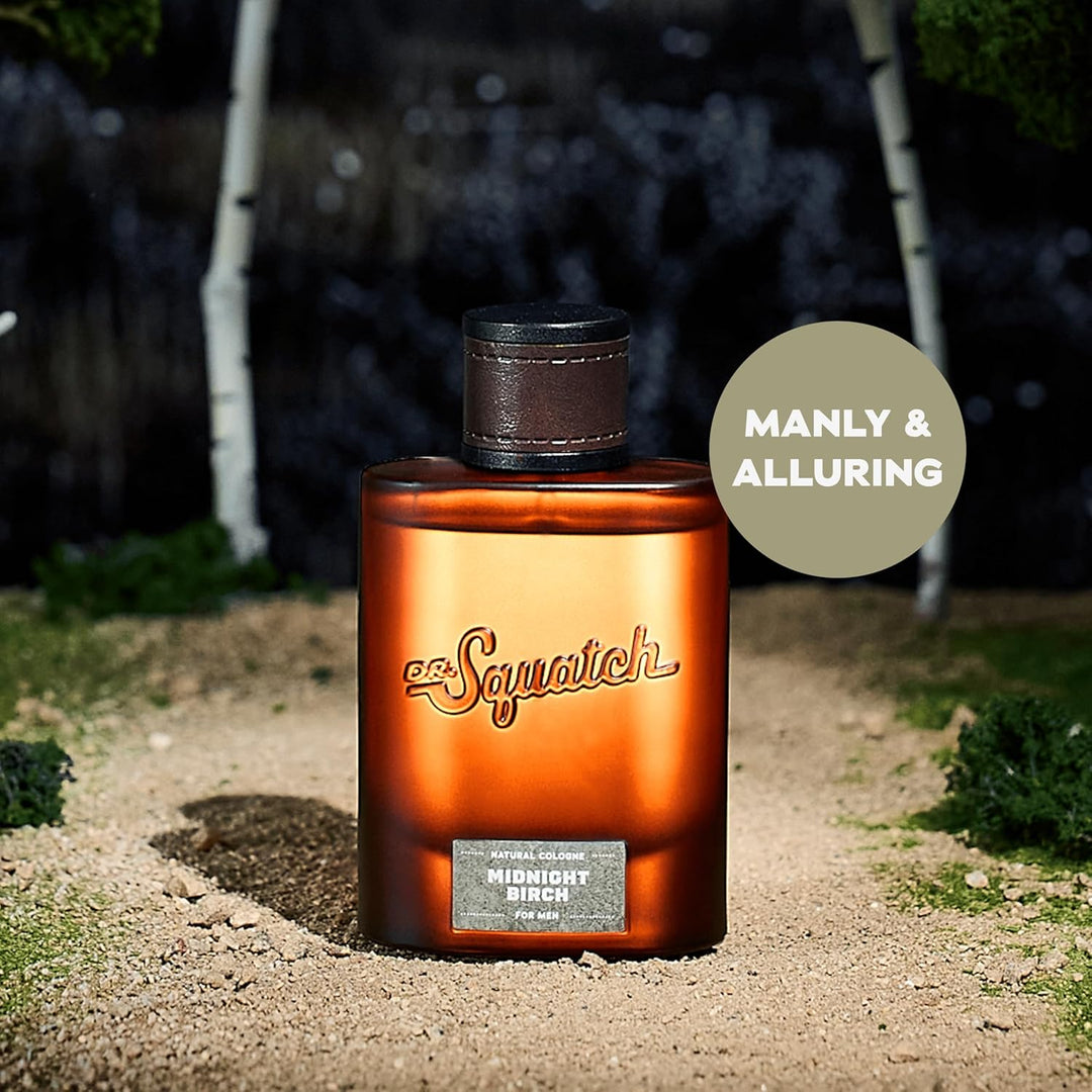 Dr. Squatch Colonia natural para hombres, tecnología Scent-Lock e i...